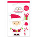 Doodlebug Design - Sugarplums Collection - Christmas - Doodle-Pops - 3 Dimensional Cardstock Stickers - Kris Kringle