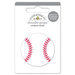 Doodlebug Design - Home Run Collection - Doodle-Pops - 3 Dimensional Cardstock Stickers - Baseball