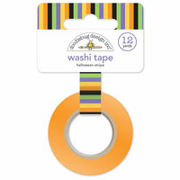 Doodlebug Design - October 31st Collection - Halloween - Washi Tape - Halloween Stripe