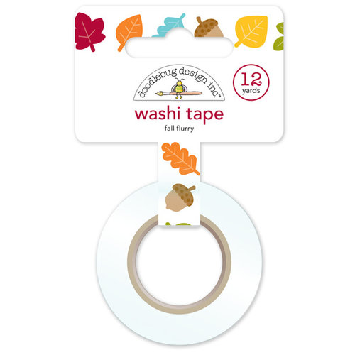 Doodlebug Design - Fall Friends Collection - Washi Tape - Fall Flurry