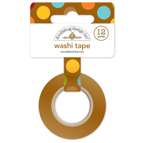 Doodlebug Design - Fall Friends Collection - Washi Tape - Woodland Berries