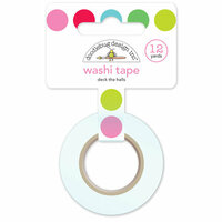 Doodlebug Design - Sugarplums Collection - Christmas - Washi Tape - Deck the Halls