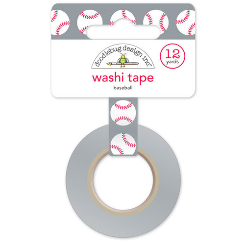 Doodlebug Design - Home Run Collection - Washi Tape - Baseball