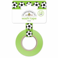 Doodlebug Design - Goal Collection - Washi Tape - Soccer