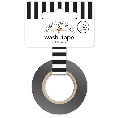 Doodlebug Design - Hats Off Collection - Washi Tape - Official Stripe