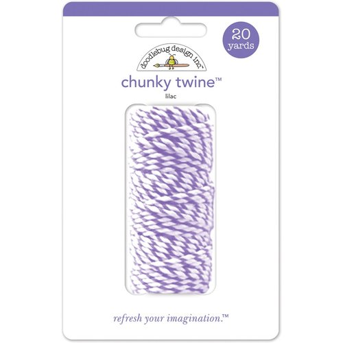 Doodlebug Design - Chunky Doodle Twine - Lilac