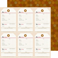 Doodlebug Design - Fall Friends Collection - 12 x 12 Double Sided Paper - Shades of Autumn