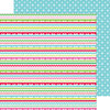 Doodlebug Design - Sugarplums Collection - Christmas - 12 x 12 Double Sided Paper - Christmas Trim