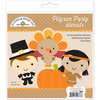 Doodlebug Design - Fall Friends Collection - Die Cuts Craft Kit - Pilgrim Party