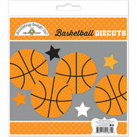 Doodlebug Design - Slam Dunk Collection - Die Cuts Craft Kit - Basketball