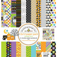 Doodlebug Design - October 31st Collection - Halloween - 12 x 12 Paper Pack
