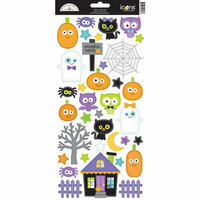 Doodlebug Design - October 31st Collection - Halloween - Cardstock Stickers - Icons
