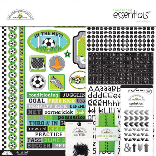 Doodlebug Design - Goal Collection - Essentials Kit