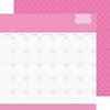 Doodlebug Design - Daily Doodles Collection - 12 x 12 Double Sided Paper - Bubblegum