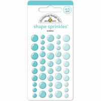 Doodlebug Design - Sprinkles - Self Adhesive Enamel Shapes - Bubbles