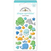 Doodlebug Design - Anchors Aweigh Collection - Stickers - Sprinkles - Self Adhesive Enamel Shapes