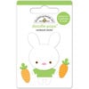Doodlebug Design - Bunnyville Collection - Doodle-Pops - 3 Dimensional Cardstock Stickers - Mr Bunny