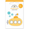 Doodlebug Design - Anchors Aweigh Collection - Doodle-Pops - 3 Dimensional Cardstock Stickers - Yellow Submarine
