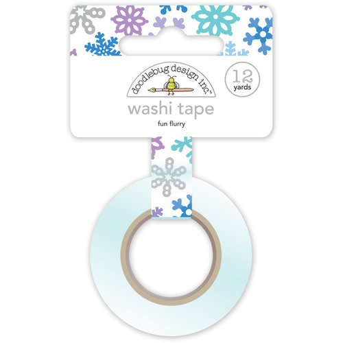 Doodlebug Design - Polar Pals Collection - Washi Tape - Fun Flurry