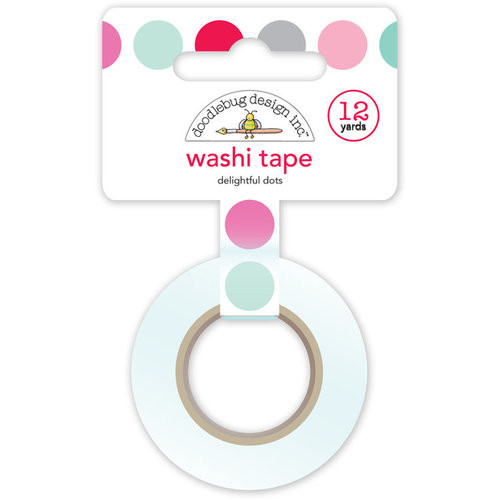 Doodlebug Design - Sweet Things Collection - Washi Tape - Delightful Dots