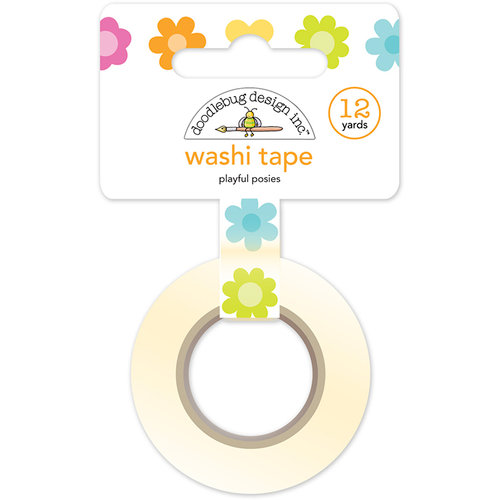 Doodlebug Design - Washi Tape - Playful Posies