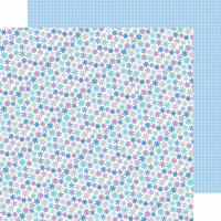 Doodlebug Design - Polar Pals Collection - 12 x 12 Double Sided Paper - Colorful Crystals