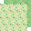 Doodlebug Design - Pot O Gold Collection - 12 x 12 Double Sided Paper - Good Luck