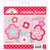Doodlebug Design - Sweet Things Collection - Craft Kit - Valentine Flowers
