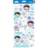 Doodlebug Design - Polar Pals Collection - Cardstock Stickers - Icons