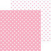 Doodlebug Design - 12 x 12 Double Sided Paper - Swiss Dot Petite Prints - Cupcake