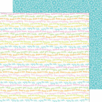 Doodlebug Design - Spring Garden Collection - 12 x 12 Double Sided Paper - Sweet Talk