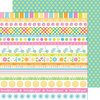 Doodlebug Design - Spring Garden Collection - 12 x 12 Double Sided Paper - Kiwi Dot