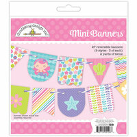 Doodlebug Design - Under the Sea Collection - Craft Kit - Mini Banners
