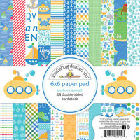 Doodlebug Design - Anchors Aweigh Collection - 6 x 6 Paper Pad