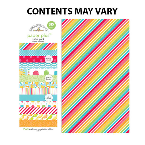 Doodlebug Design - Paper Plus Value Pack - Summer