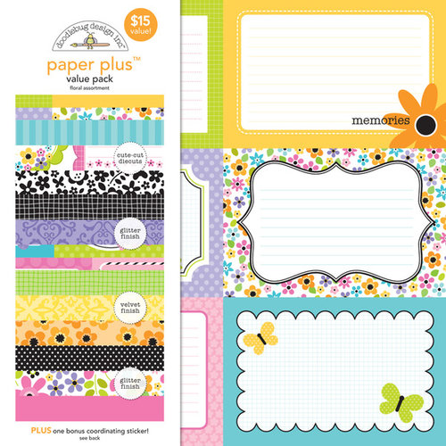 Doodlebug Design - Paper Plus Value Pack -Floral