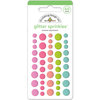 Doodlebug Design - Fun in the Sun Collection - Matte Sprinkles - Self Adhesive Enamel Dots - Tropical Assortment