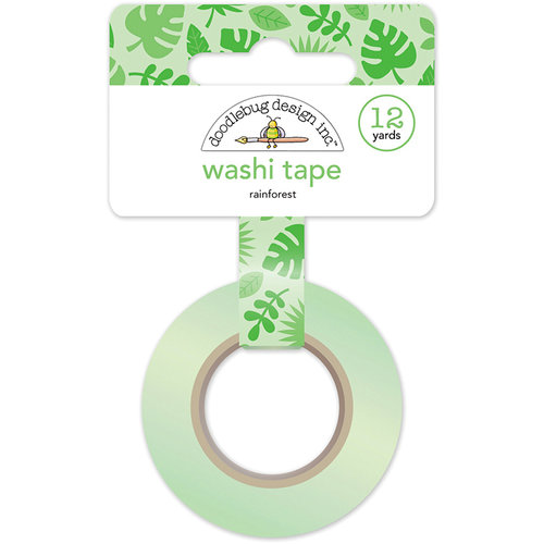 Doodlebug Design - At the Zoo Collection - Washi Tape - Rainforest