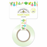 Doodlebug Design - Fun in the Sun Collection - Washi Tape - Cute Cactus