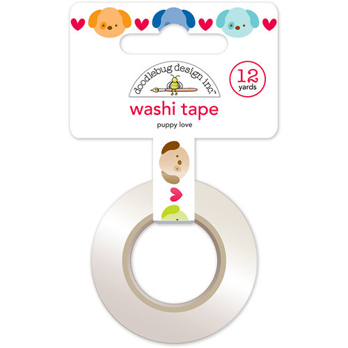 Doodlebug Design - Puppy Love Collection - Washi Tape - Puppy Love
