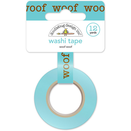 Doodlebug Design - Puppy Love Collection - Washi Tape - Woof Woof