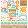 Doodlebug Design - Fun in the Sun Collection - 12 x 12 Cardstock Stickers - This and That