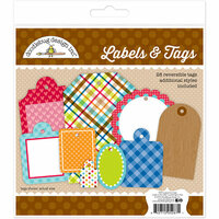 Doodlebug Design - Puppy Love Collection - Labels and Tags