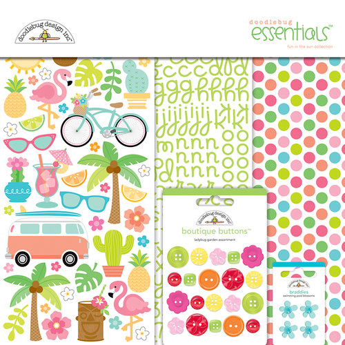 Doodlebug Design - Fun in the Sun Collection - Essentials Kit