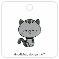 Doodlebug Design - Kitten Smitten Collection - Collectible Pins - Kitty