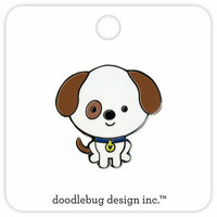 Doodlebug Design - Puppy Love Collection - Collectible Pins - Puppy