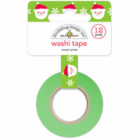 Doodlebug Design - Here Comes Santa Claus Collection - Christmas - Washi Tape - Sweet Santas