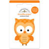 Doodlebug Design - Flea Market Collection - Doodle-Pops - 3 Dimensional Cardstock Stickers - Night Owl