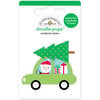 Doodlebug Design - Here Comes Santa Claus Collection - Christmas - Doodle-Pops - 3 Dimensional Cardstock Stickers - Special Delivery