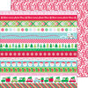Doodlebug Design - Here Comes Santa Claus Collection - Christmas - 12 x 12 Double Sided Paper - Santa's Sweets
